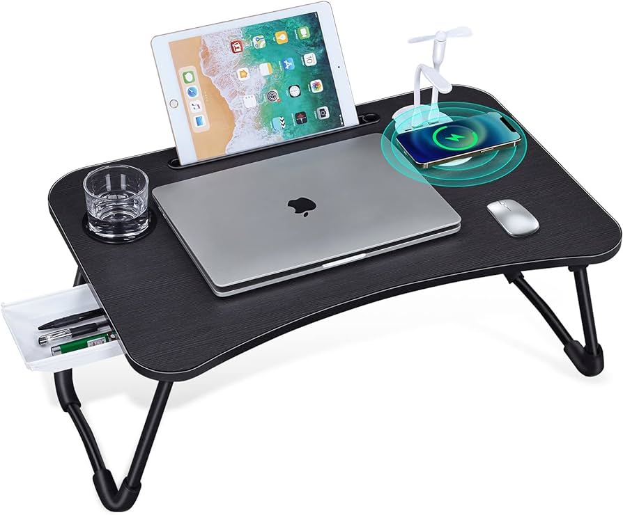 میز لپ تاپ| میزهای لپ تاپ با قابلیت شارژ باتری